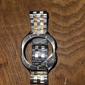 Stainless Steel Galaxy Watch Band 20mm Universal Silver Link Bracelet NEW